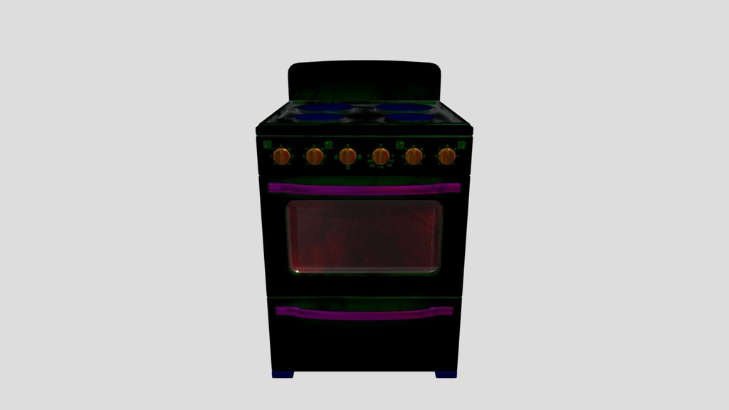 Stove Red