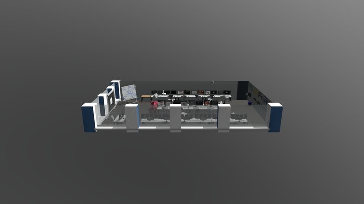 Classroom 1816 modelling 3D Model