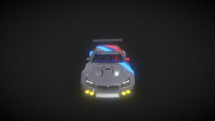 bmw-m6-gt3 3D Model