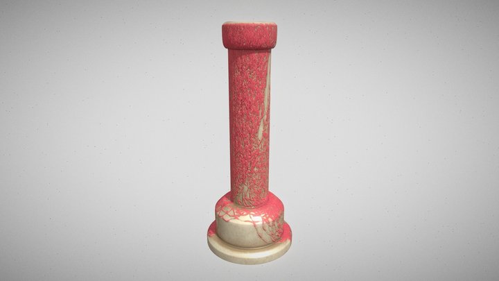 Pillar Model 3D Model