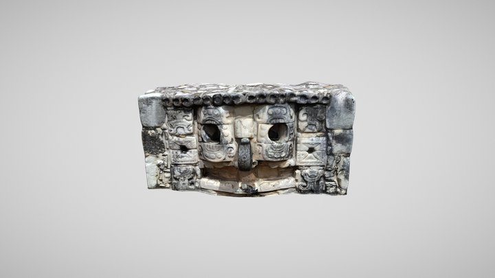 Chaac, Mayapán, México. 3D Model