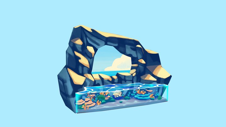 Little reef 3D Model