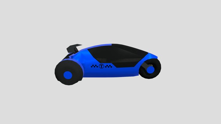 Race Car 3D Model