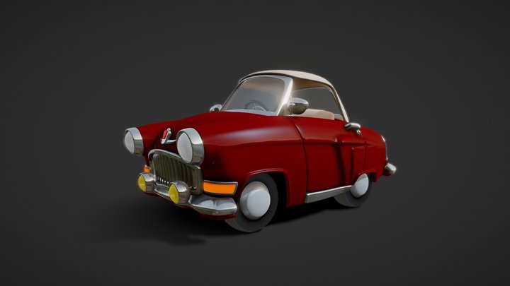 Tiny Volga 3D Model
