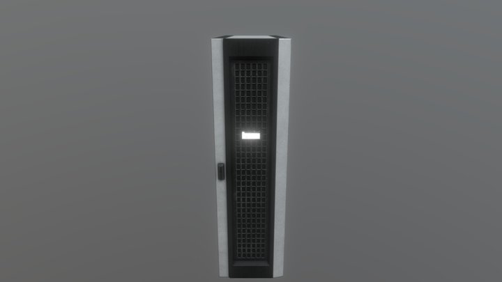 UPS Unit (Low Poly,4K) 3D Model