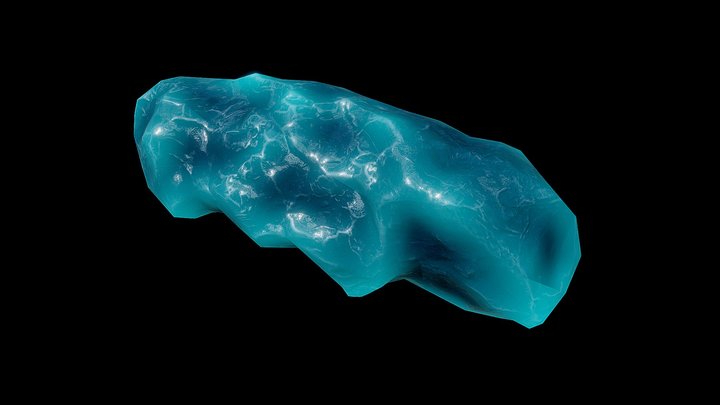 Ice Block 3D Model