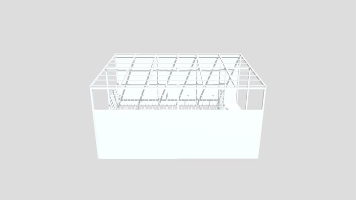 Терасса 5х2 3D Model