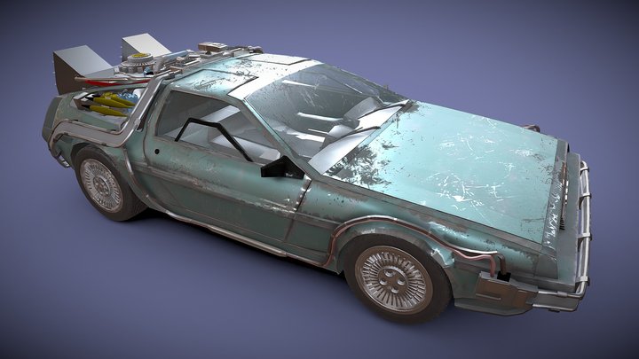 Back to the Future 3D Model