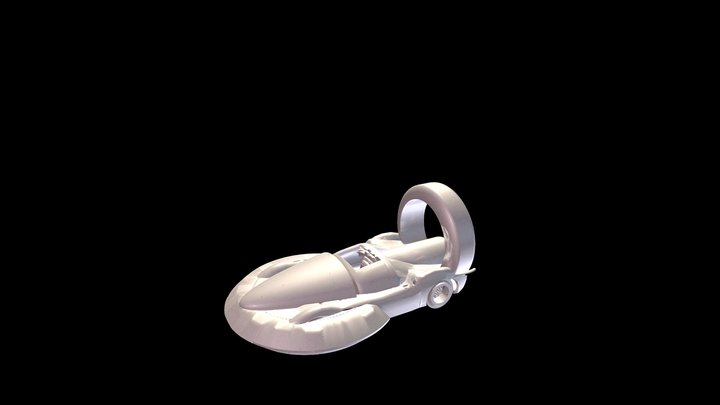 IXS Hypercar 3D Model