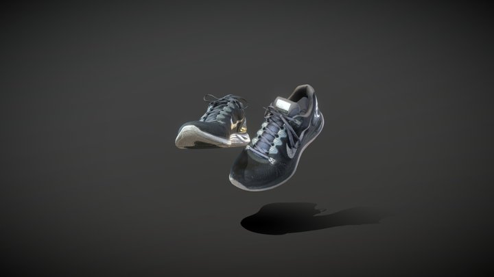Dirty Nike Moonglide - Photogrammetry 3D Model