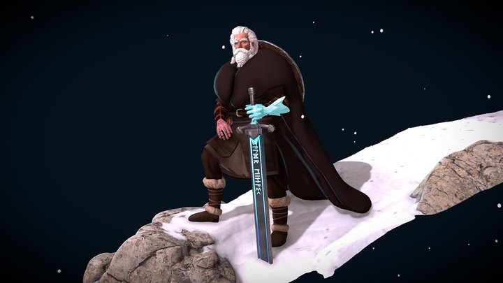 Norse Wanderer 3D Model
