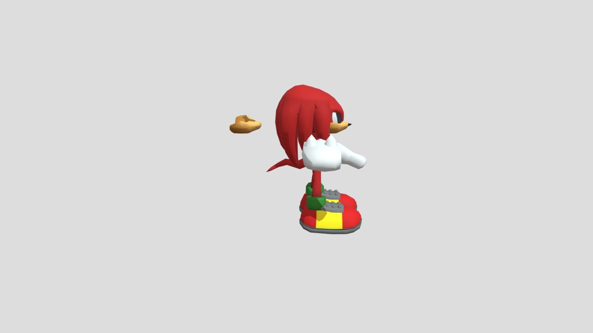 Knuckles - Download Free 3D Model By Smackk (@purplepebbles12) [66f32aa ...