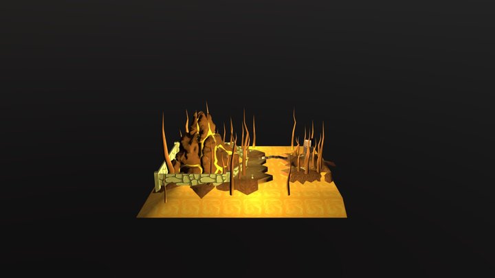 Mt. Pudding 3D Model