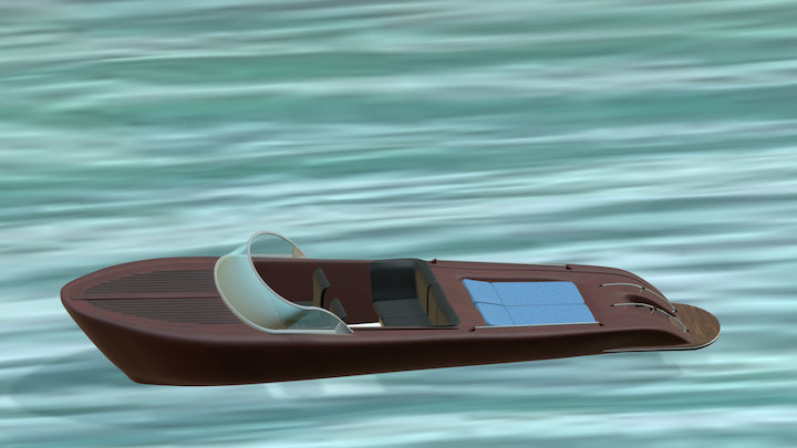 Motorboat 3D Model