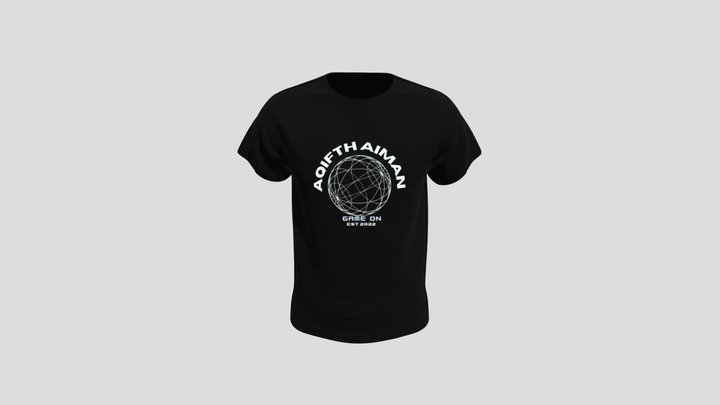 TSHIRT PUT LOGO 3D Model