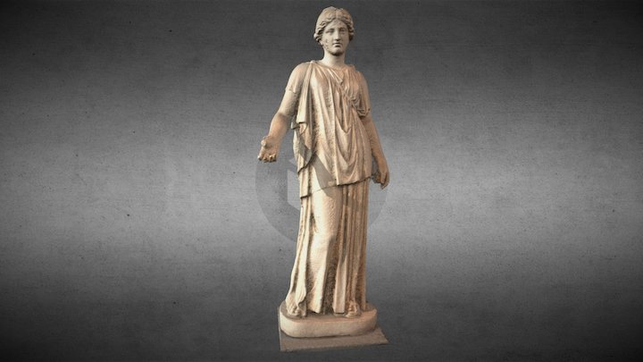 Artemis sculpture for Metateca Project 3D Model
