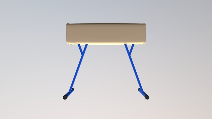 Gymnastic Horse - Cheval Gymnastique 3D Model