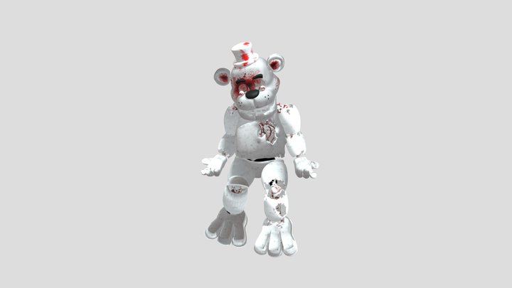 Corpse Freddy 3D Model