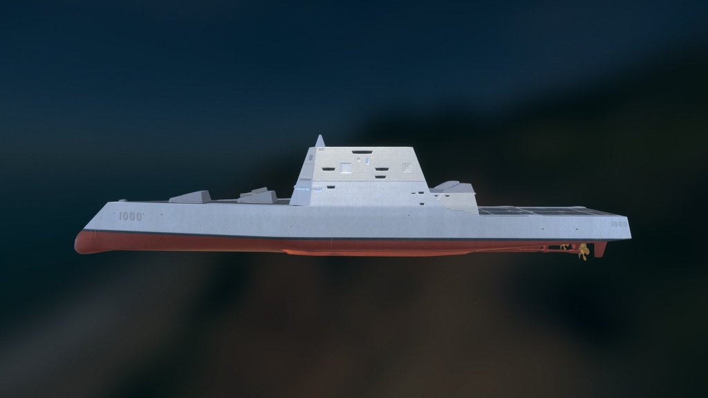 Uss Zumwalt Ddg 1000 3d Model By Lai Sen Laisenbbq 66f6b19 Sketchfab