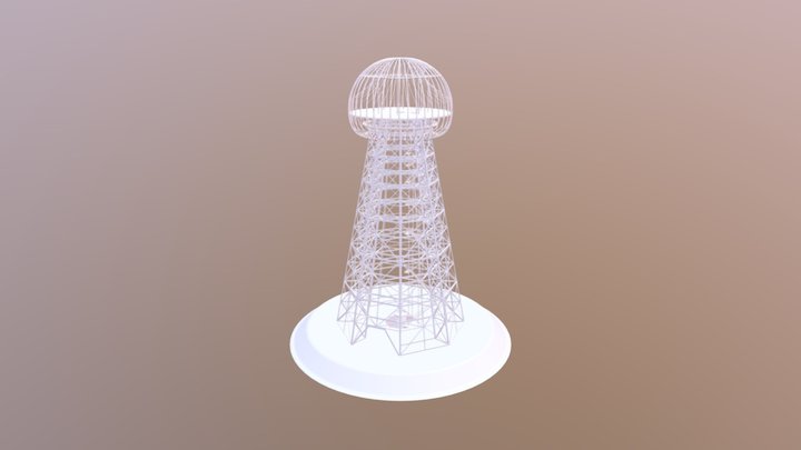 Wardenclyffe Tower 3D Model