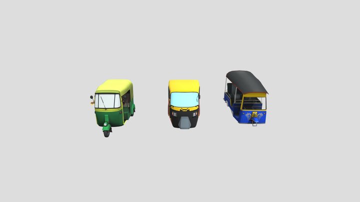 New_ Tuk_ Tuk-1 3D Model