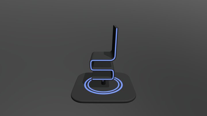 FUTURISTIC/Sci-fi chair 3D Model