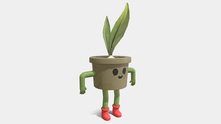 Mr. Plant 3D Model