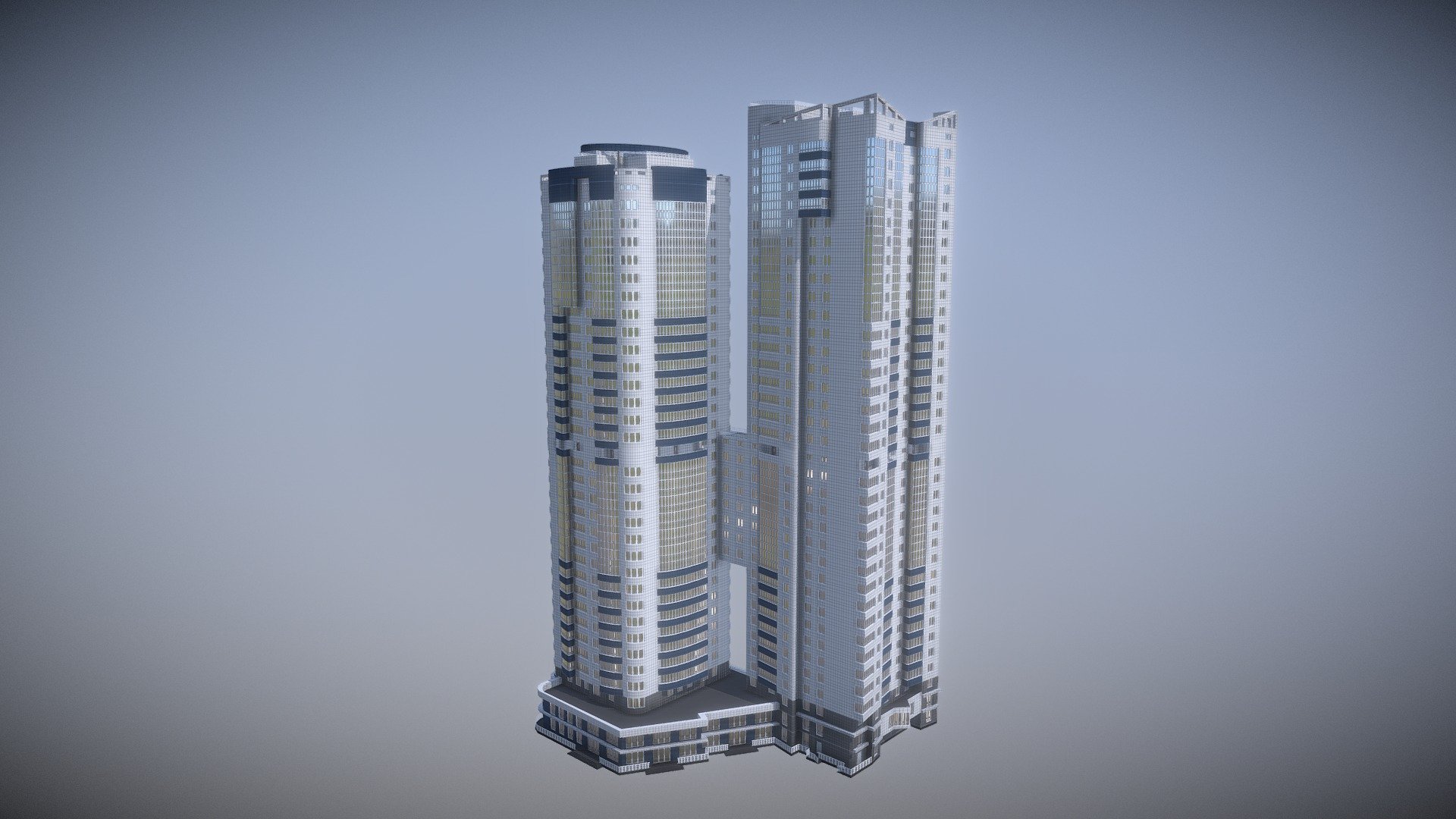 Residential Complex (Moscow) — Sketchfab embed 3D viewer