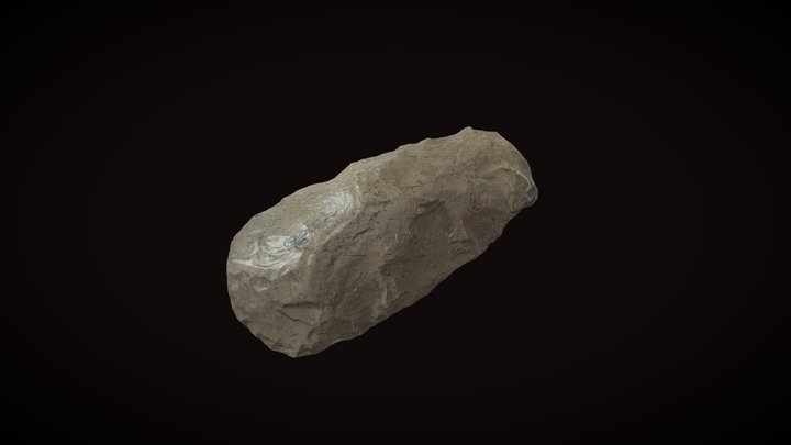 Chert Axe (13ML128) 3D Model