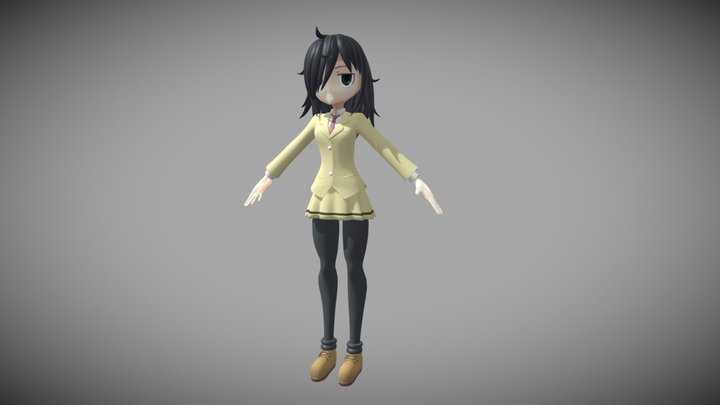 Kuroki Tomoko 3D Model