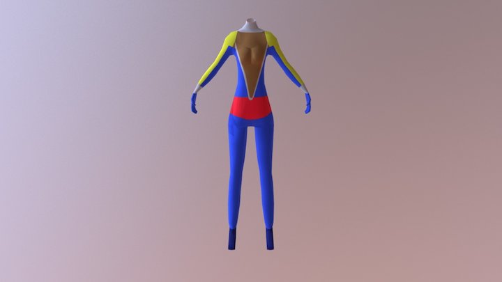 Trabajo-personaje 3D Model