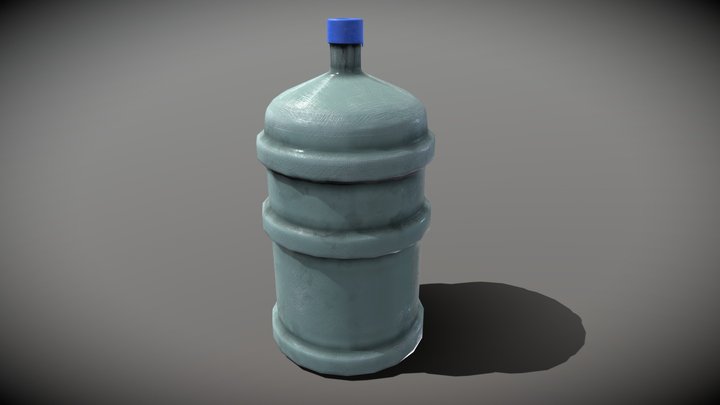 Bottled Water 3D Model