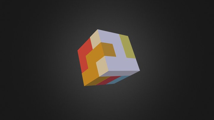 Puzzle Cube 3D Model