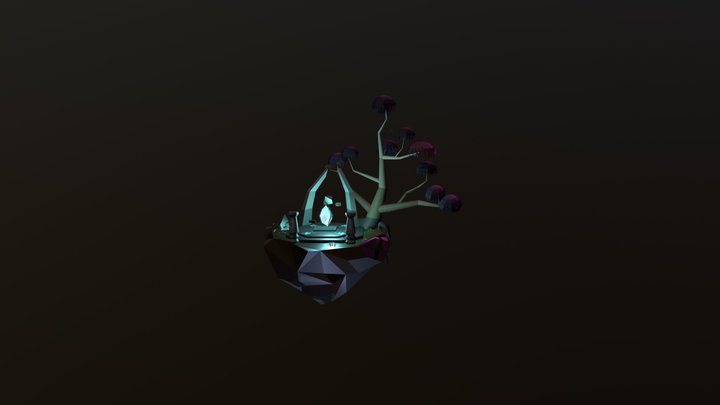 Small Environment Altar 3D Model