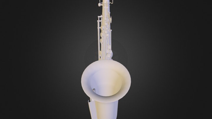 alto saxophone 3D Model