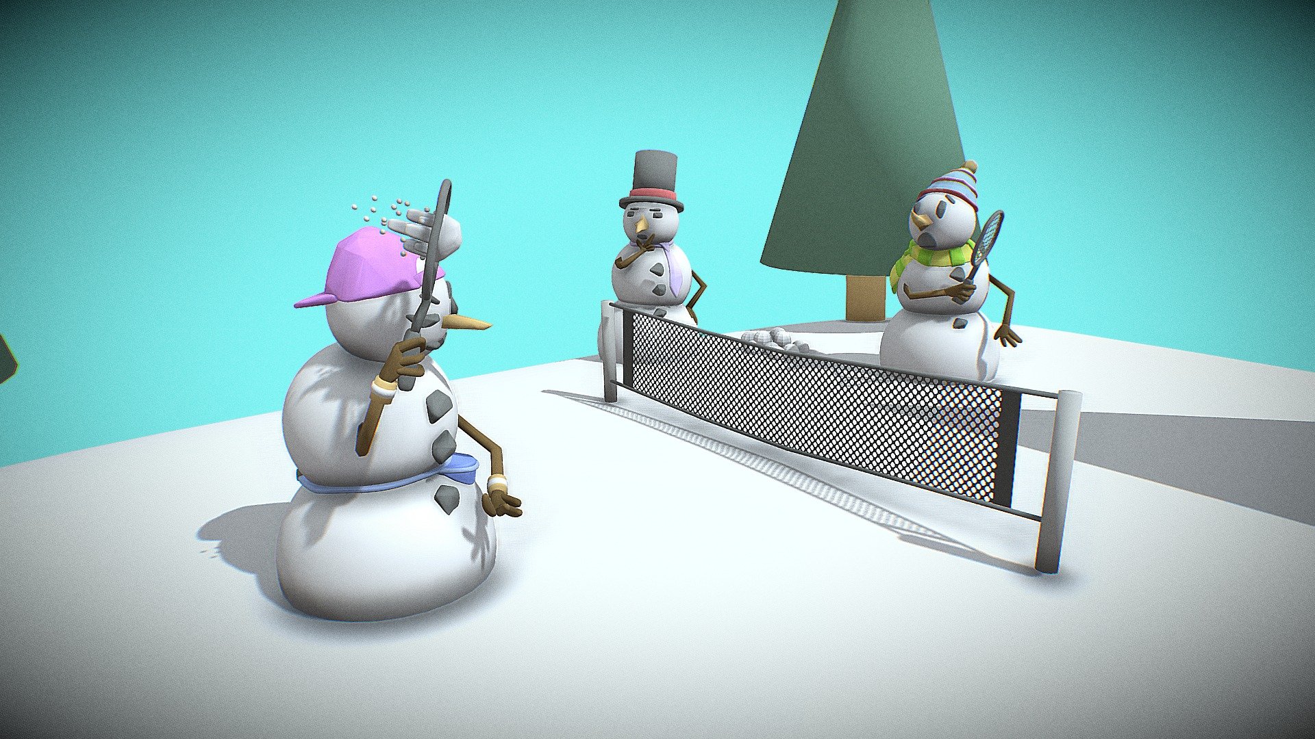 Snow Sports: Tennis