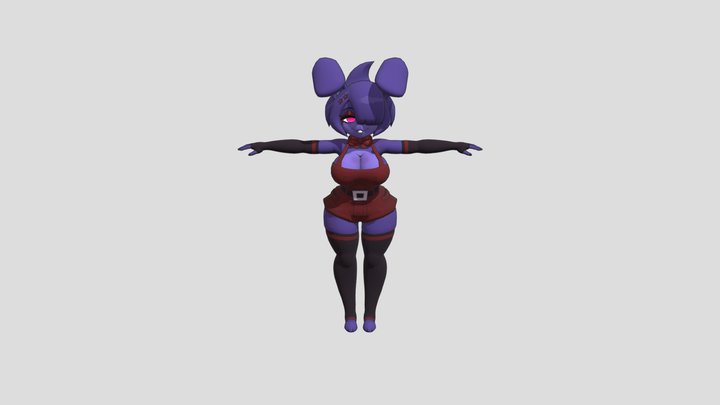 Bonfie-cryptia-curves 3D Model