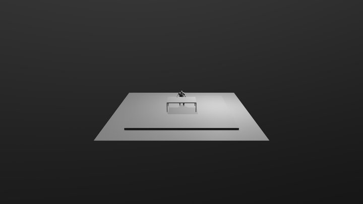 Scene With Primitives 3D Model