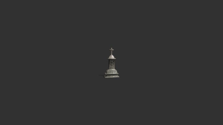 Tombstone 3D Model