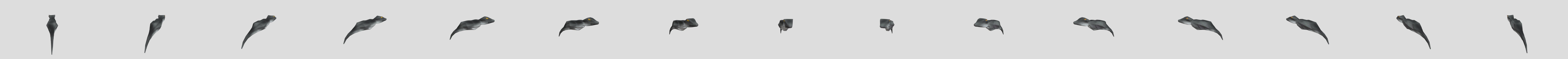 No Leged Serphent 3D Model