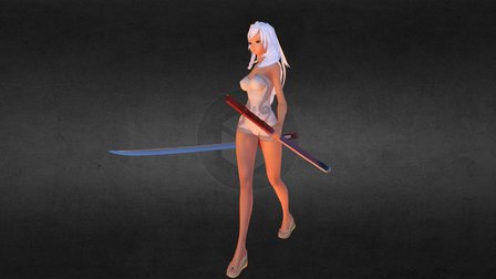 Animation with Murasame 3D Model