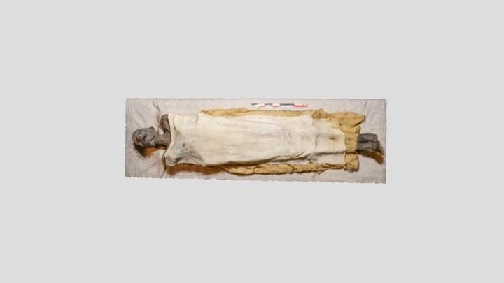King Ahmose 3D Model