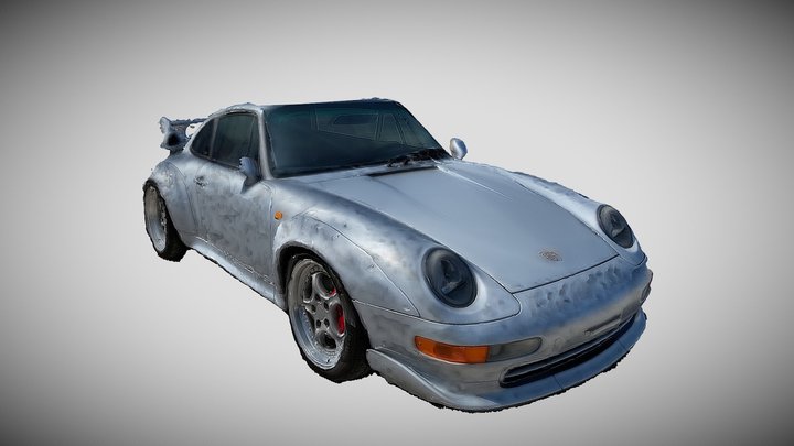 Porsche 993 GT2 | Raw scan – Modello 3D gratuito STL