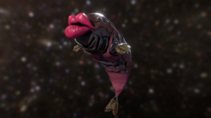 Sexy Fish 3D Model