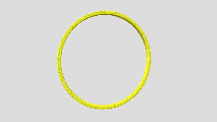 Fractured Circle 3D Model