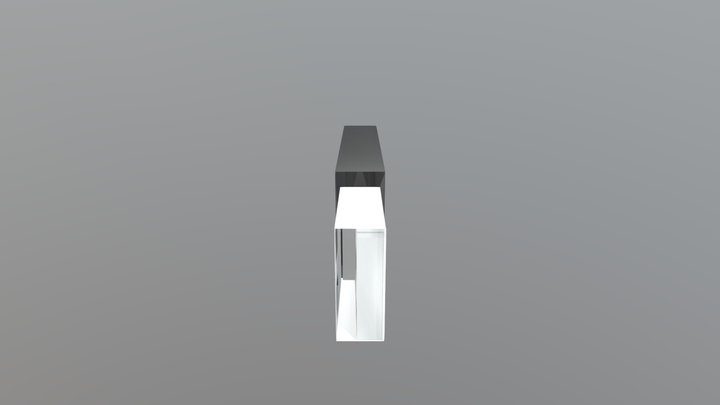 Simple usb flash drive Model 3D Model