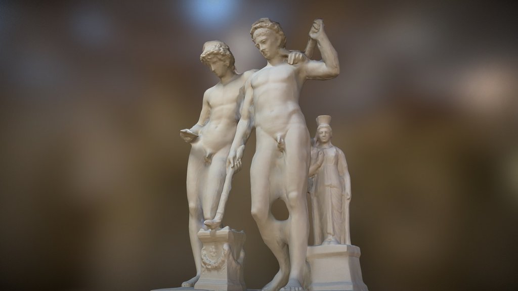 Castor and Pollux — Sketchfab embed 3D viewer