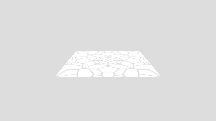 Stained Glass 3D Model