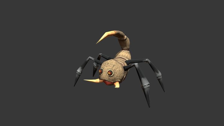 Alien Bug 3D Model