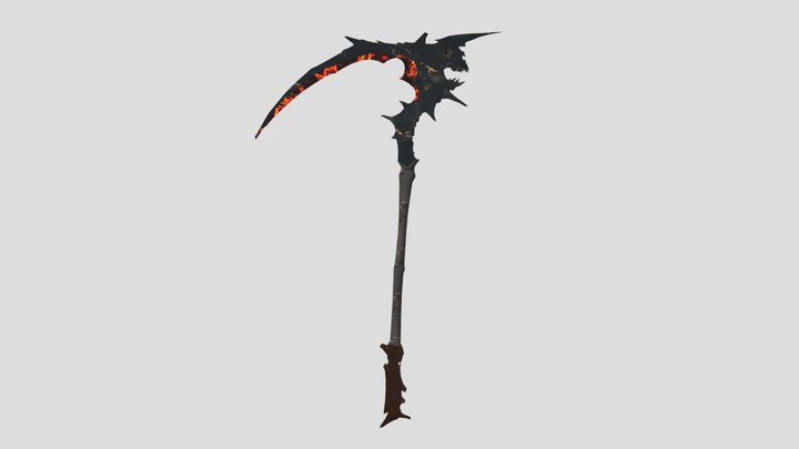 lava Scythe 3D Model